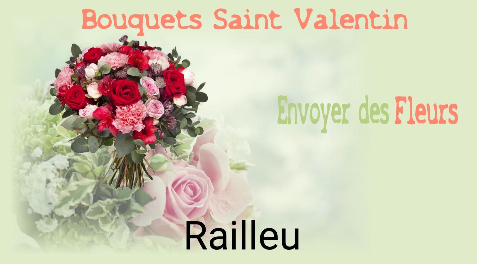 Roses de Saint-Valentin livrées à Railleu